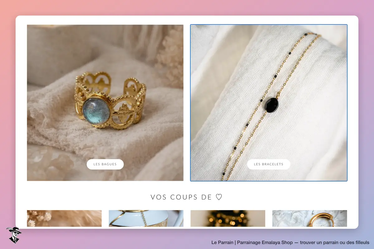 Capture d'écran de Emalaya Shop