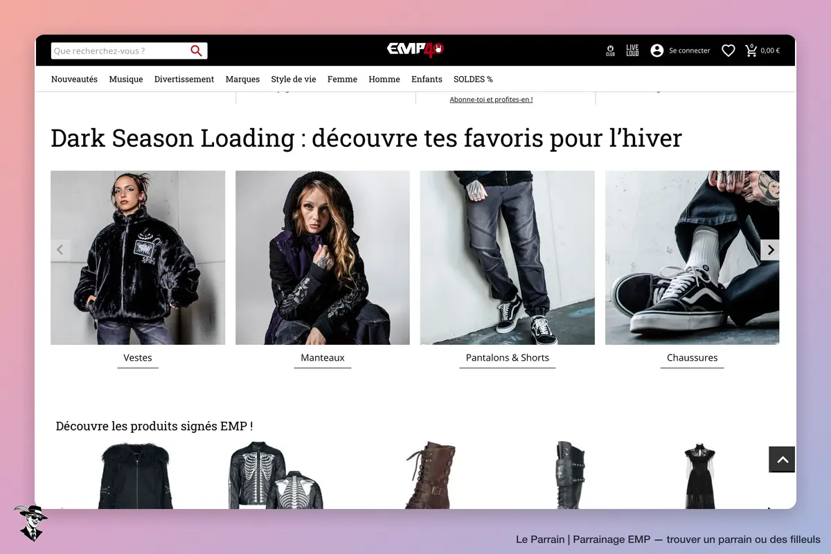 Capture d'écran de EMP