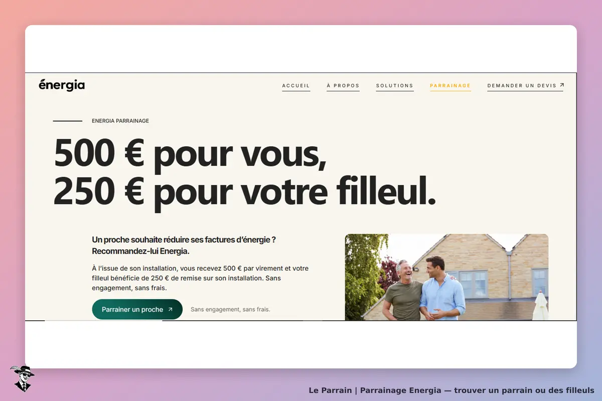 condition parrainage