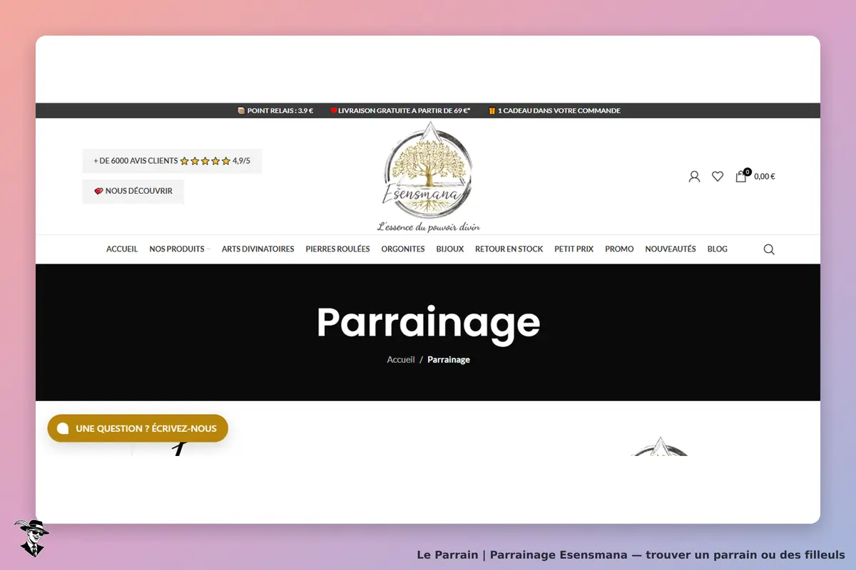 Programme parrainage
