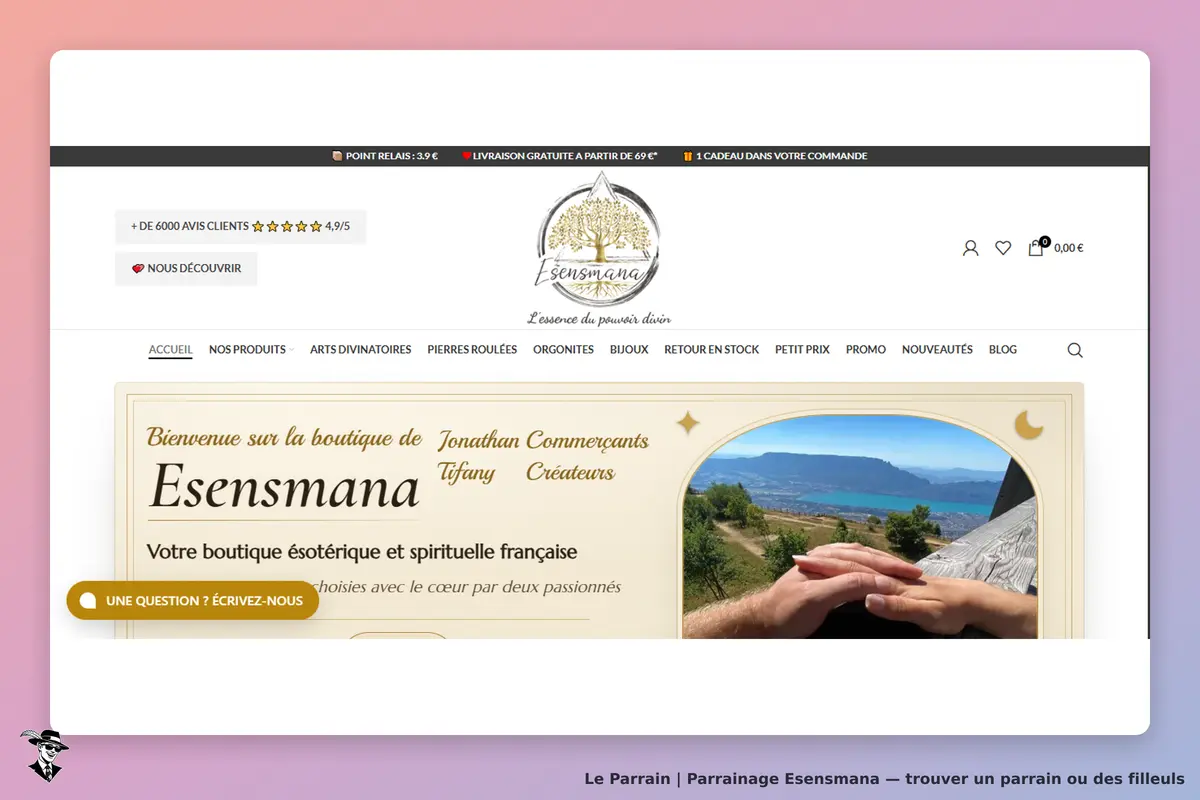 page oficiel