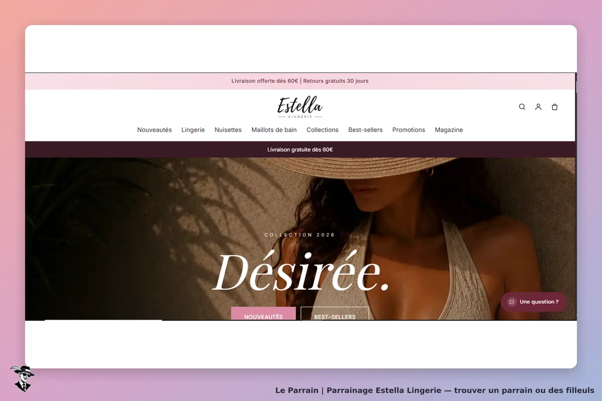 page oficiel