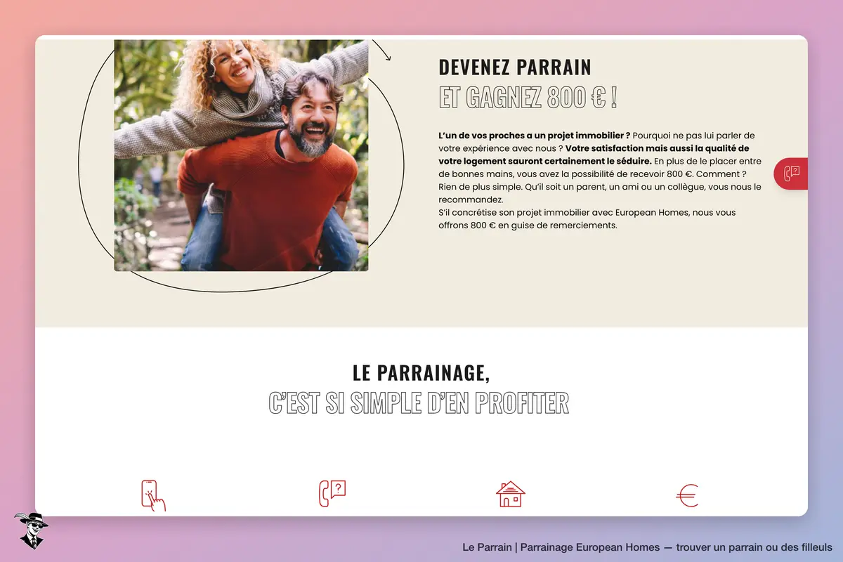 Capture d'écran de European Homes