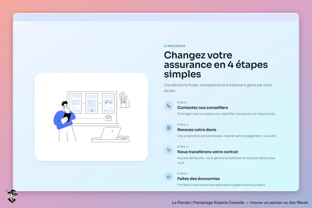 Capture d'écran de Experia Conseils