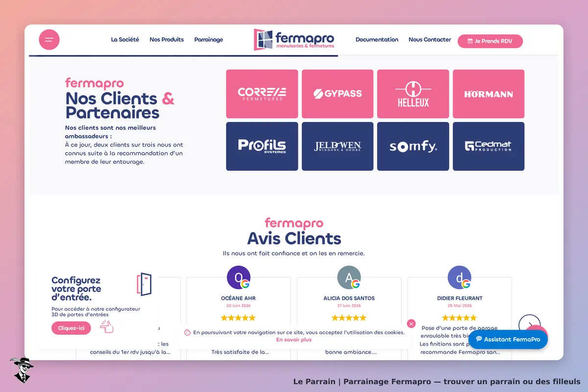 Capture d'écran de Fermapro