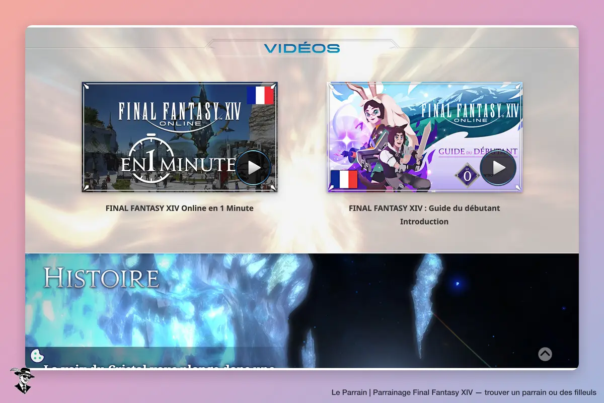Capture d'écran de Final Fantasy XIV