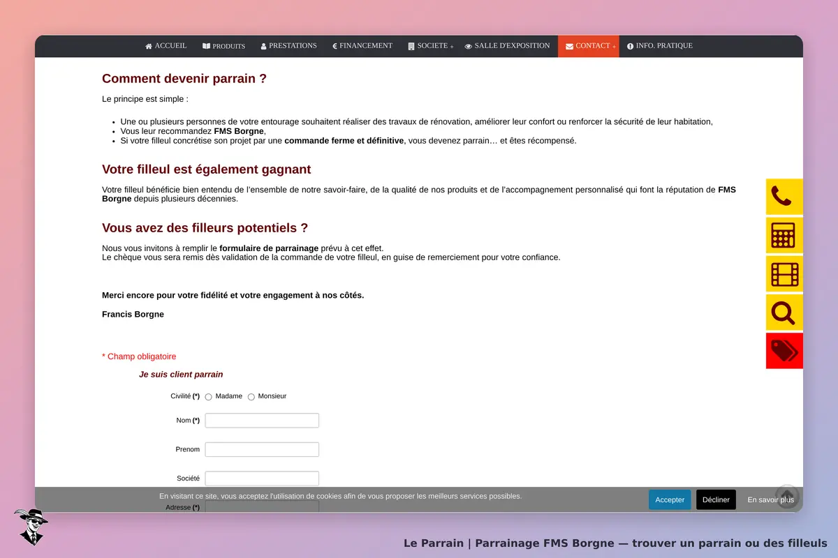 Capture d'écran de FMS Borgne