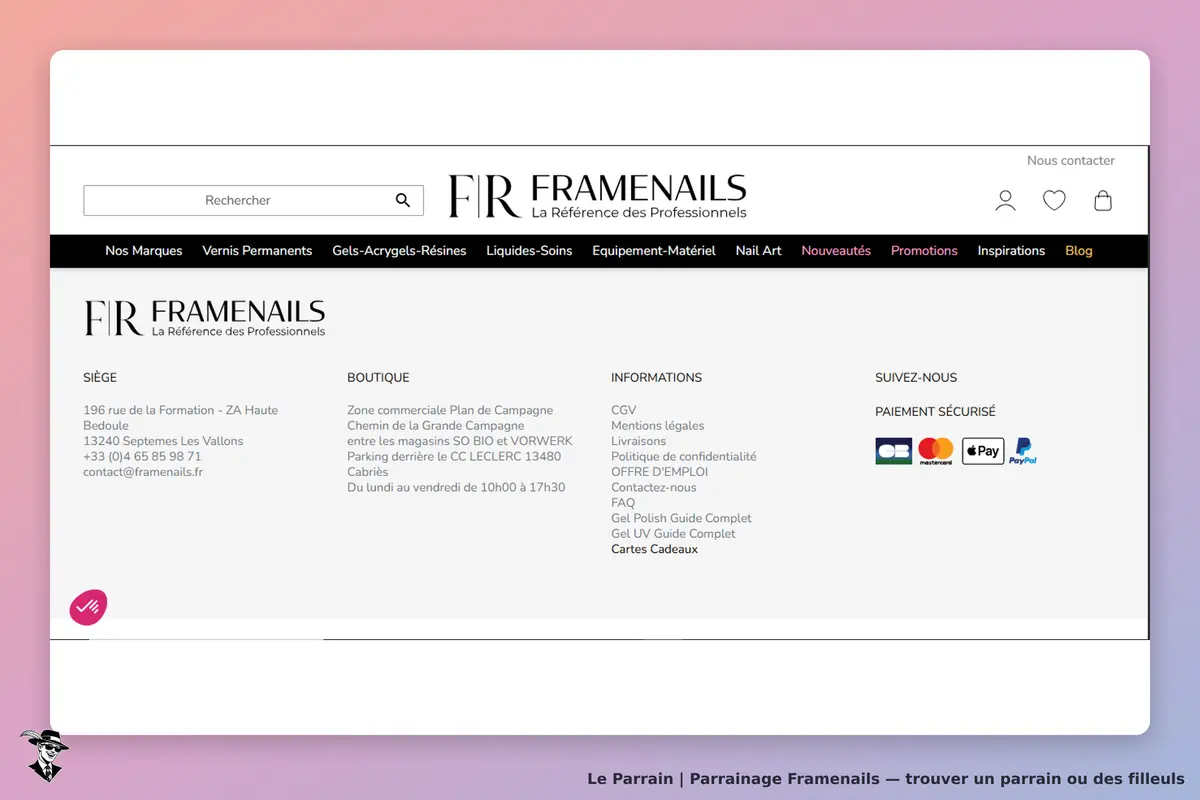 Page officiel