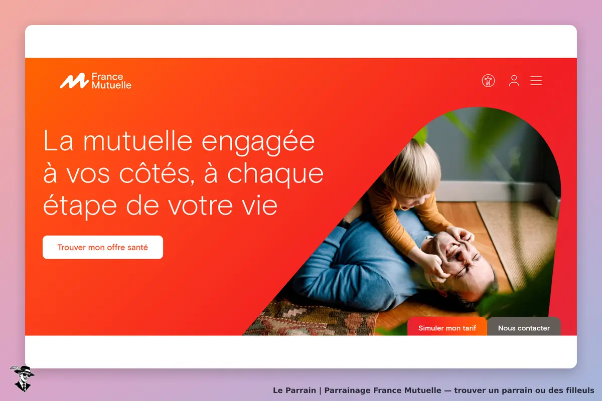 Capture d'écran de France Mutuelle