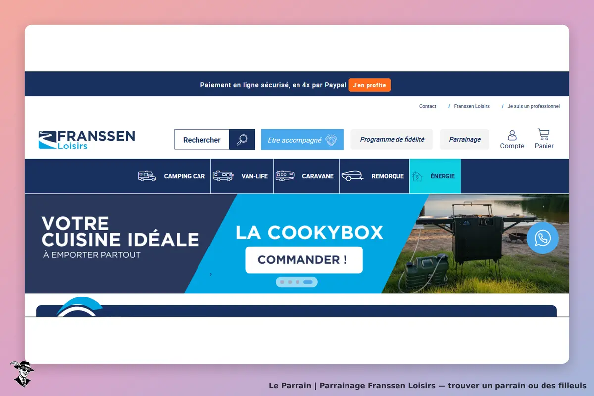 Page d'acceuil