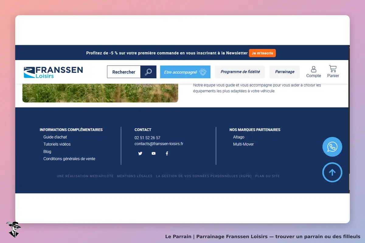 Page d'acceuil