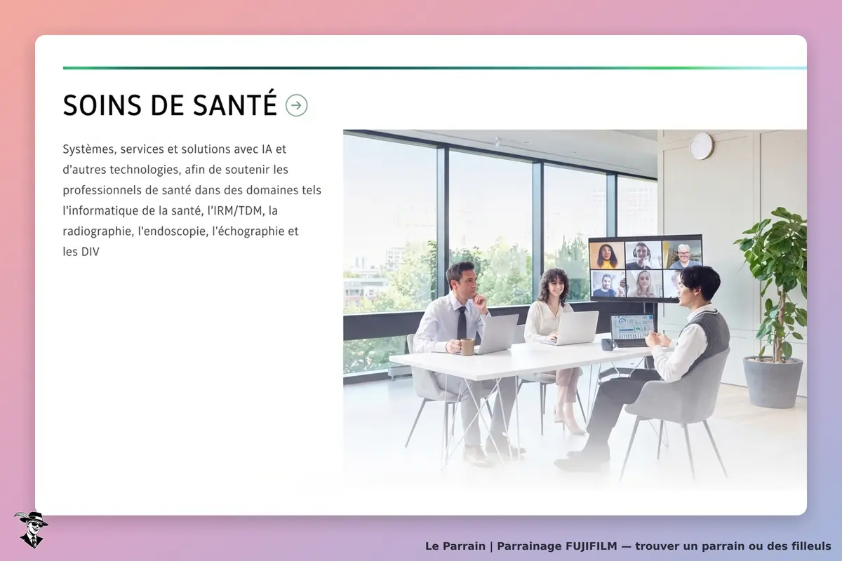 FUJIFILM : présentation des solutions pour le secteur de la santé avec des professionnels en