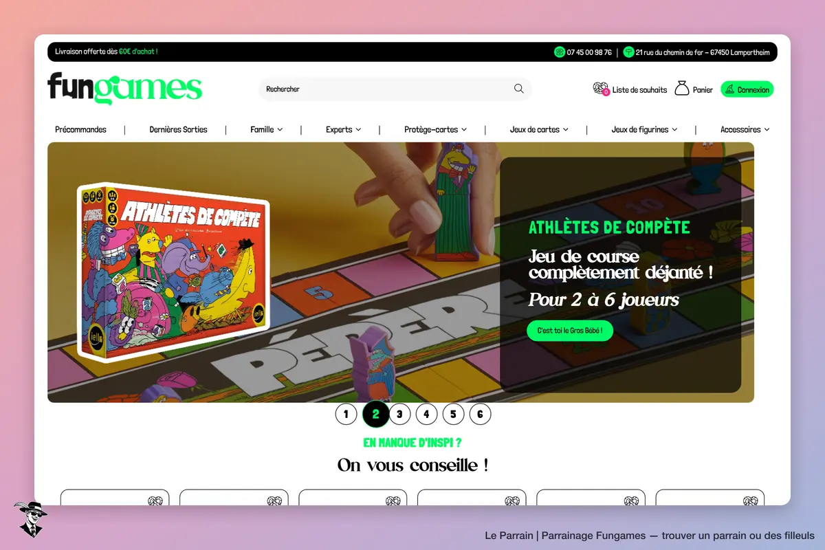 Capture d'écran de Fungames