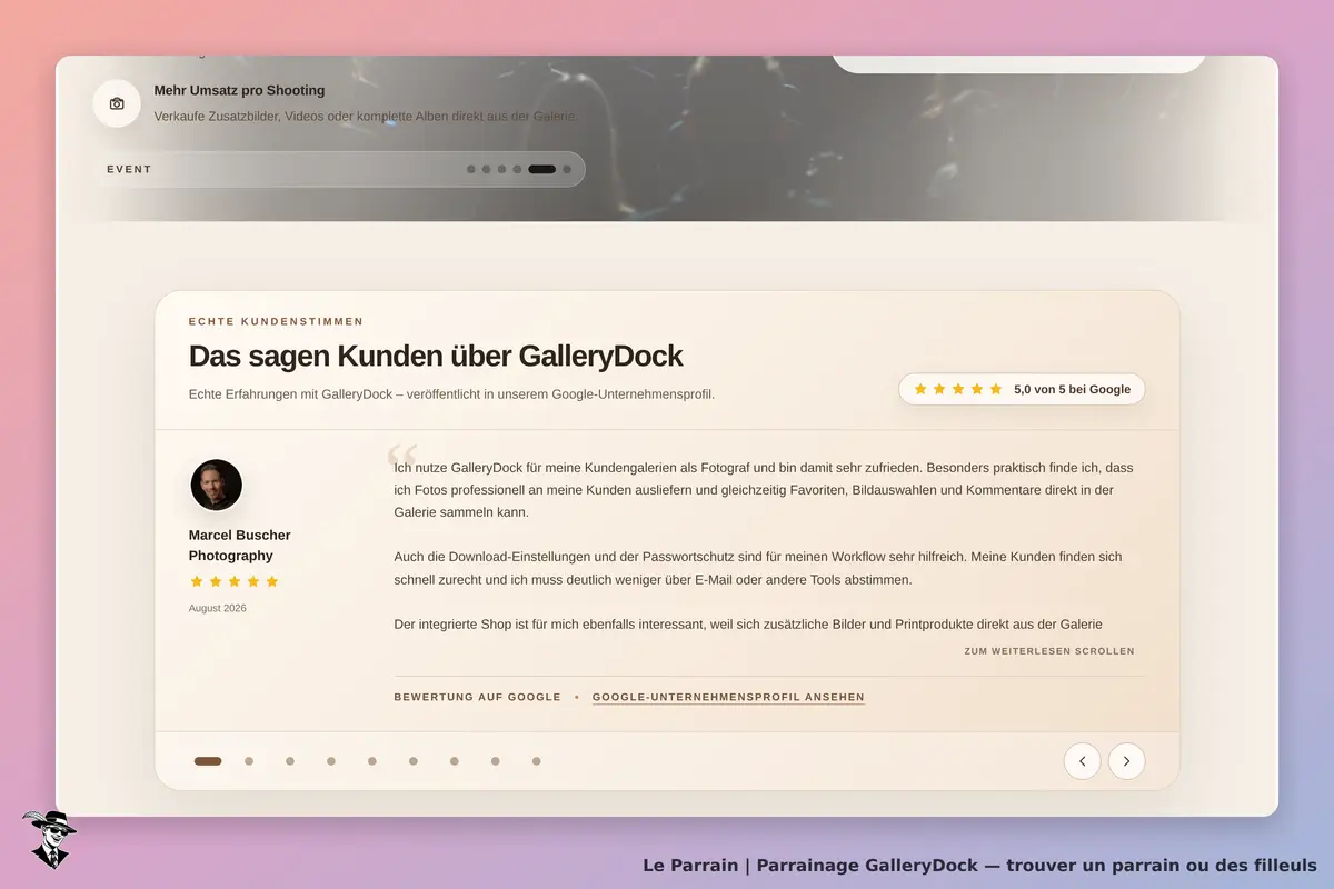 Capture d'écran de GalleryDock