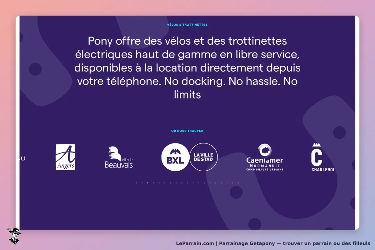 Getapony : présentation des services de location de vélos et trottinettes dans plusieurs villes