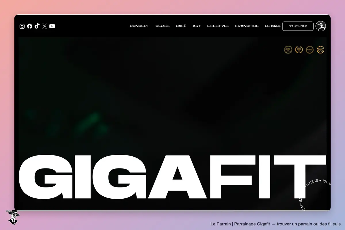 Capture d'écran de Gigafit
