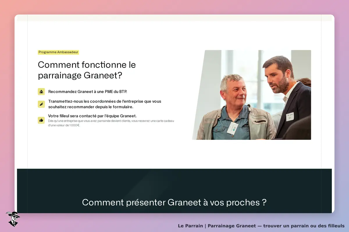 Capture d'écran de Graneet