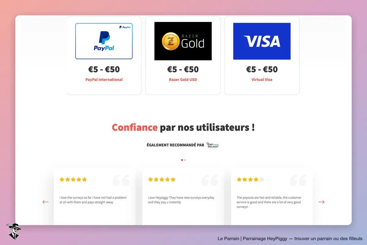 Capture d'écran de HeyPiggy