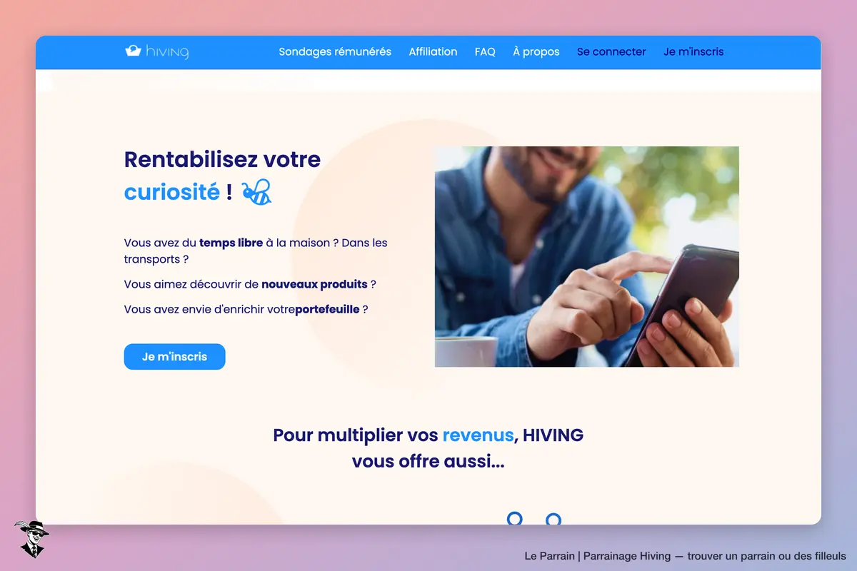 Capture d'écran de Hiving