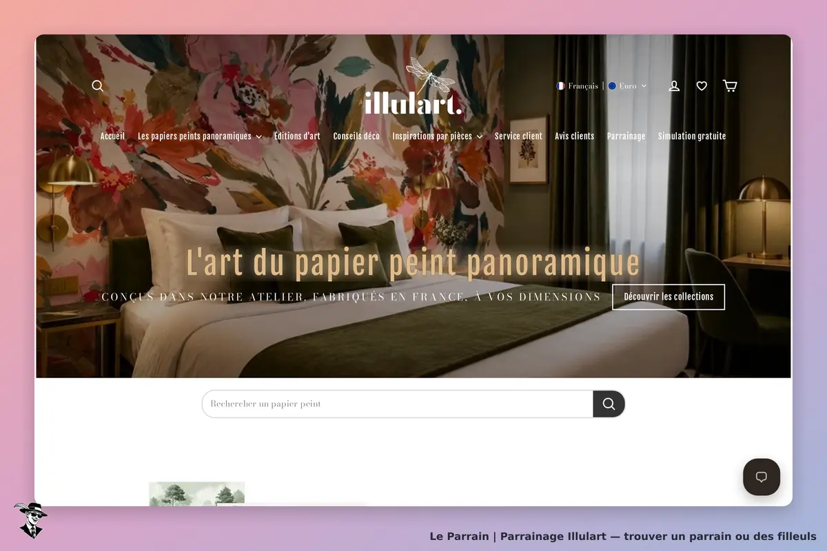 Page d'accueil de Illulart