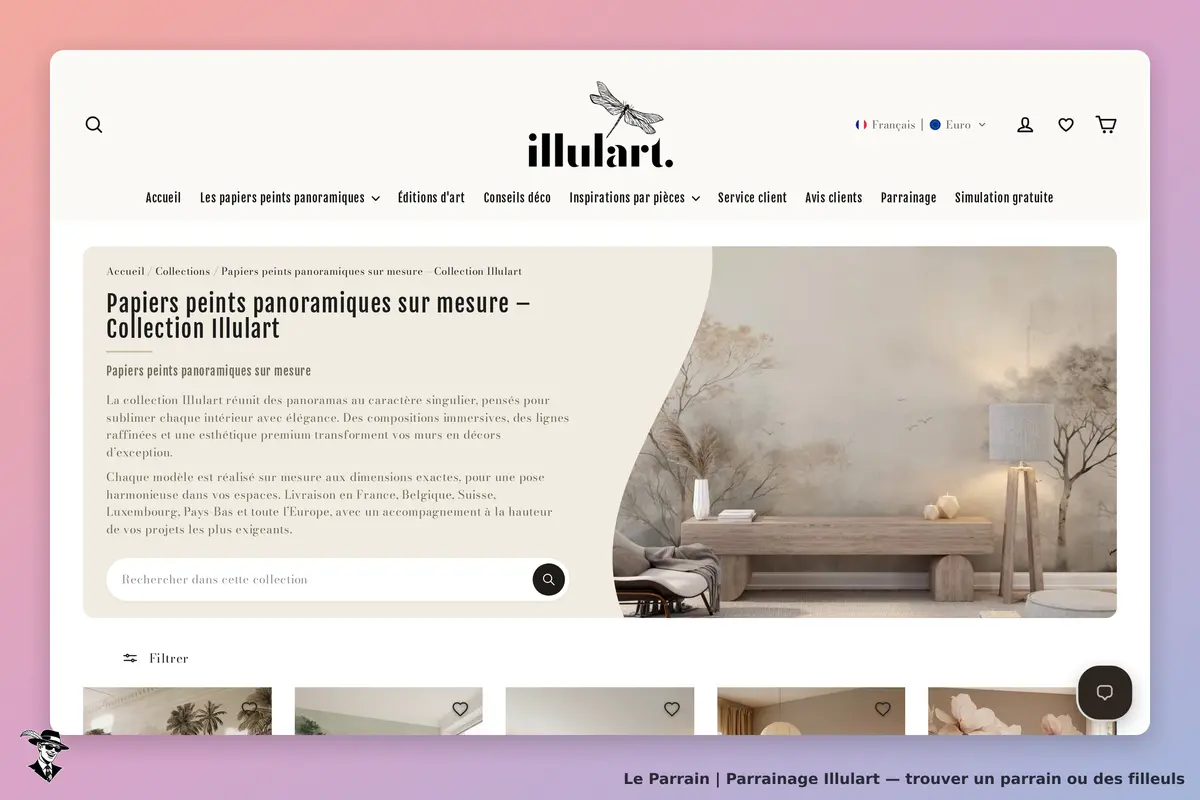 Page catégorie de Illulart