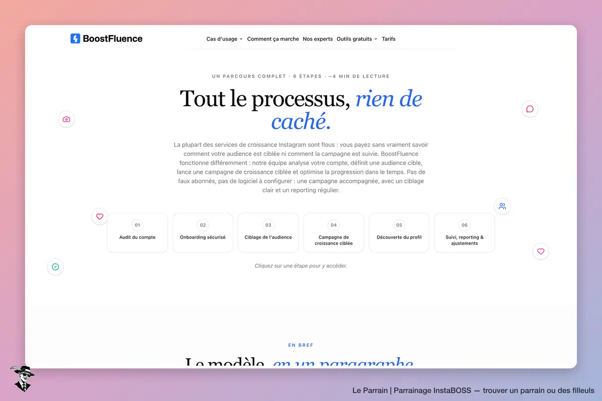 Capture d'écran de InstaBOSS