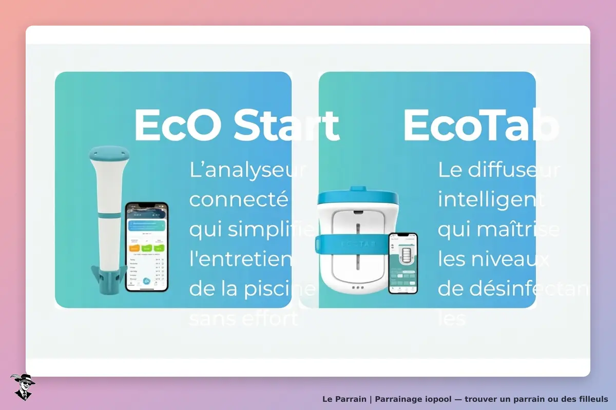 iopool : présentation des produits Eco Start et EcoTab pour l'entretien de la piscine