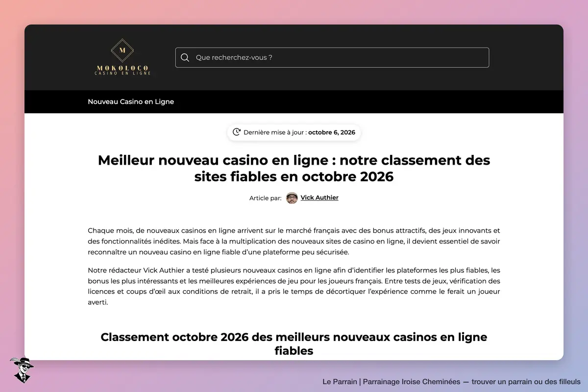 Page d'accueil de Iroise Cheminées