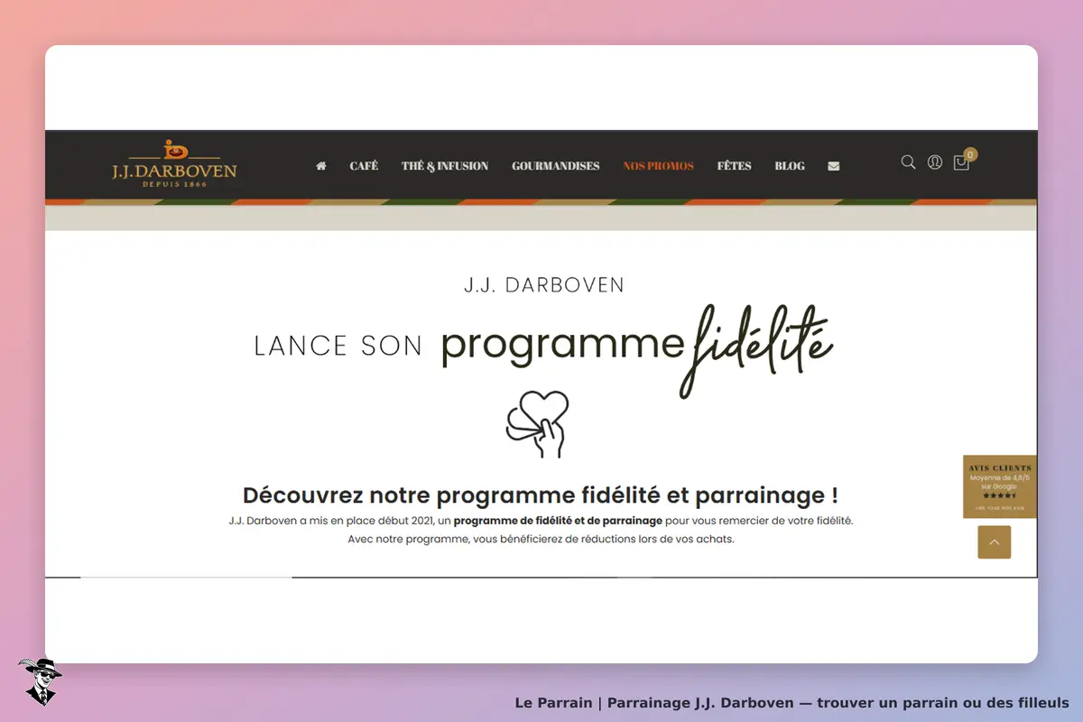 condition parrainage