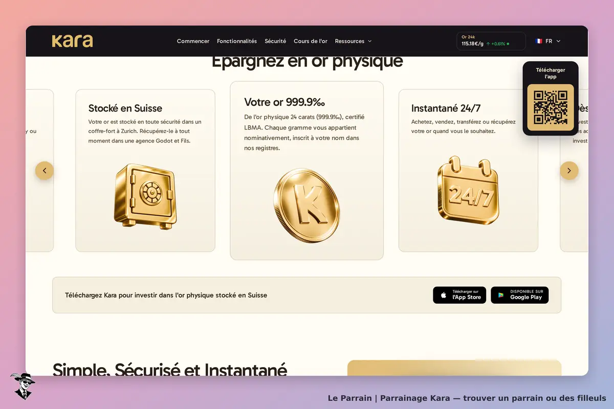 Capture d'écran de Kara