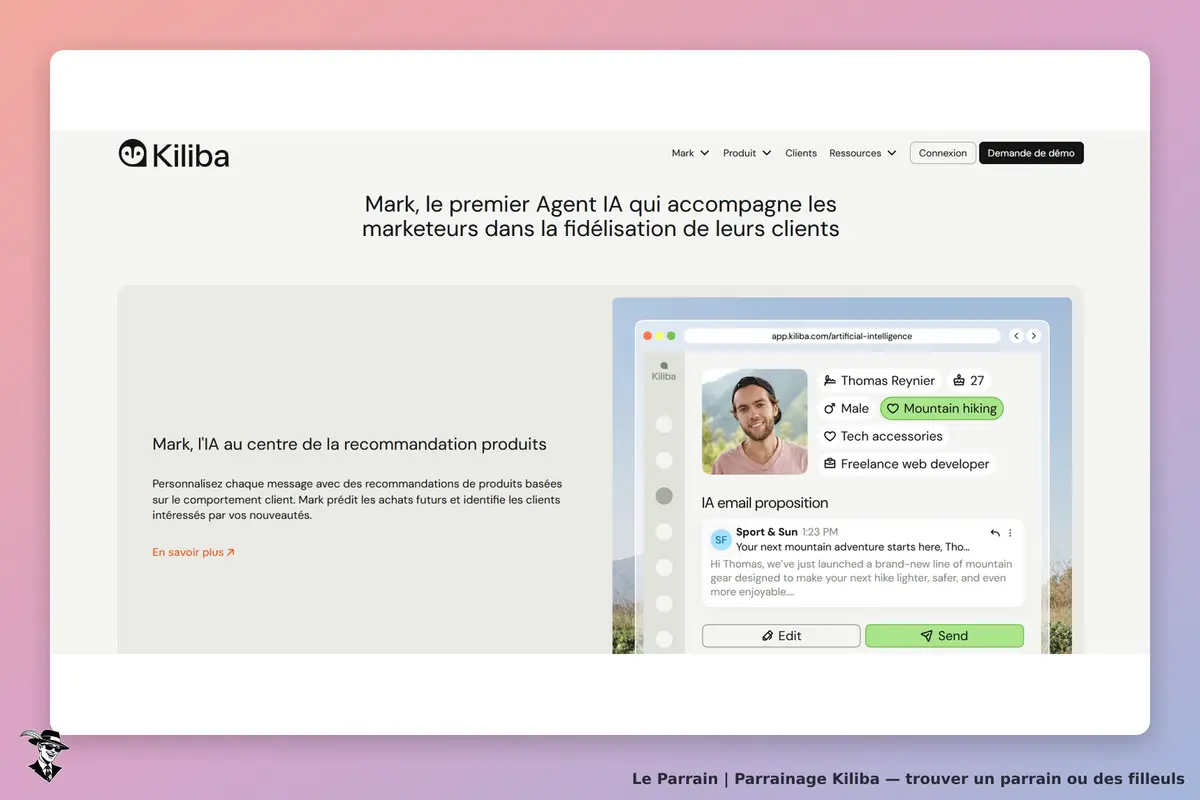 Mark, le premier Agent IA qui accompagne les marketeurs dans la fidélisation de leurs clients