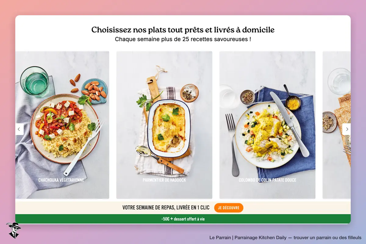Capture d'écran de Kitchen Daily