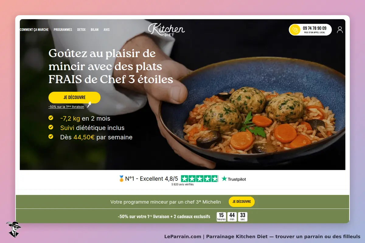 Kitchen Diet : plat appétissant avec boulettes et légumes dans une assiette élégante