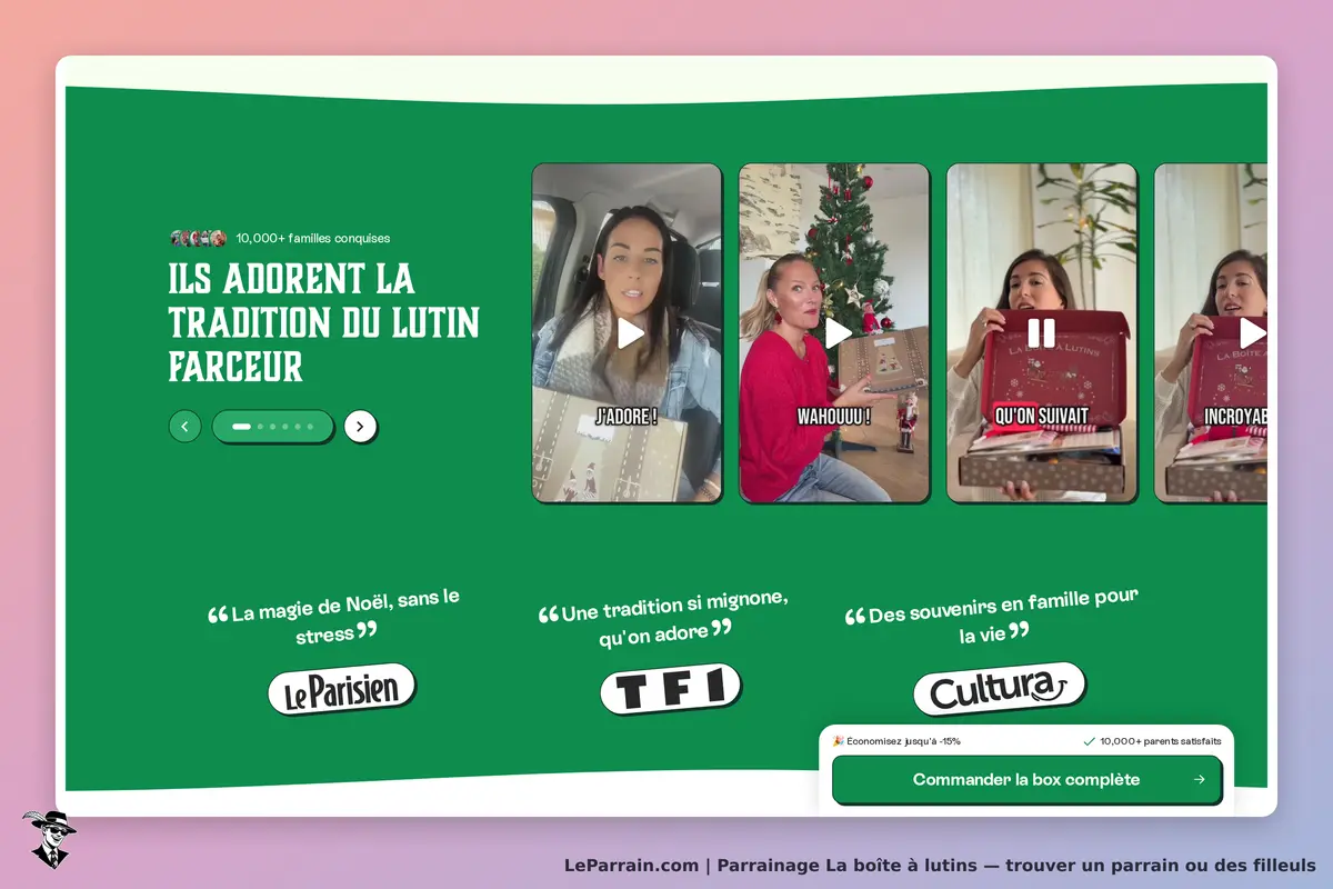 La boîte à lutins : vidéos de témoignages sur la tradition du lutin farceur et citations