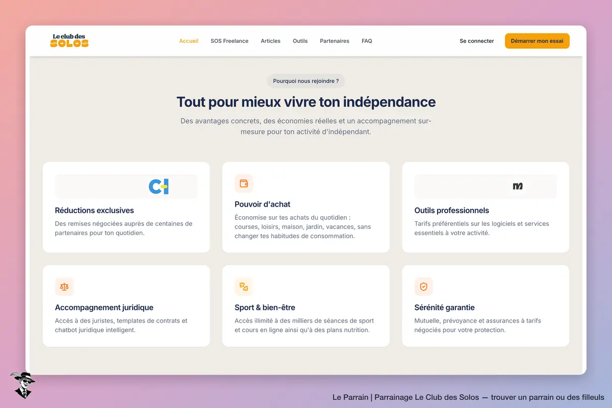 Capture d'écran de Le Club des Solos