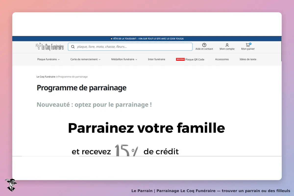 condition parrainage
