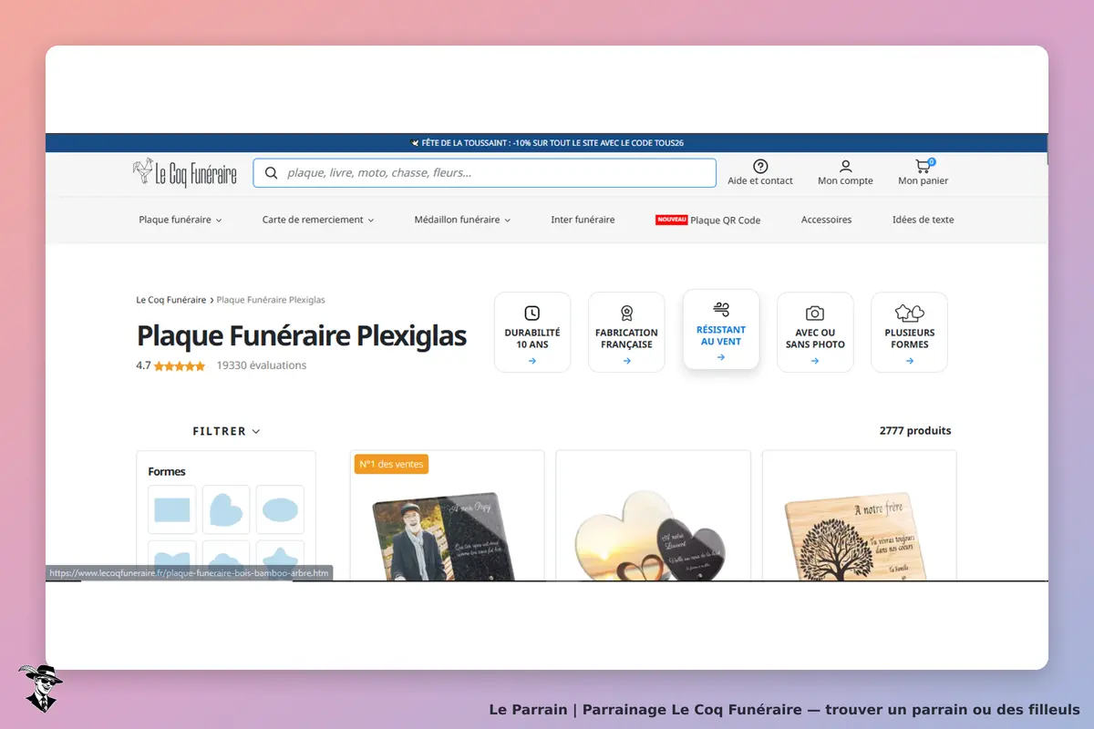 page oficiel