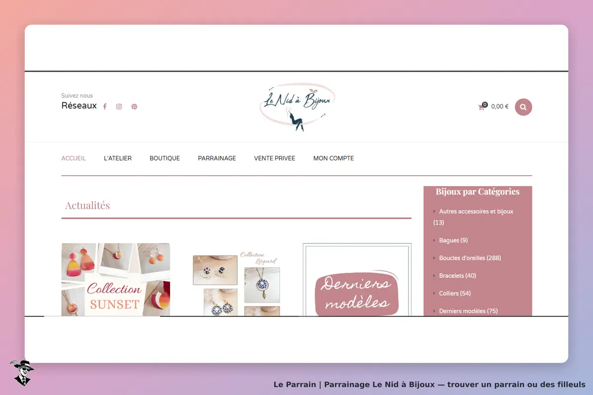 page oficiel
