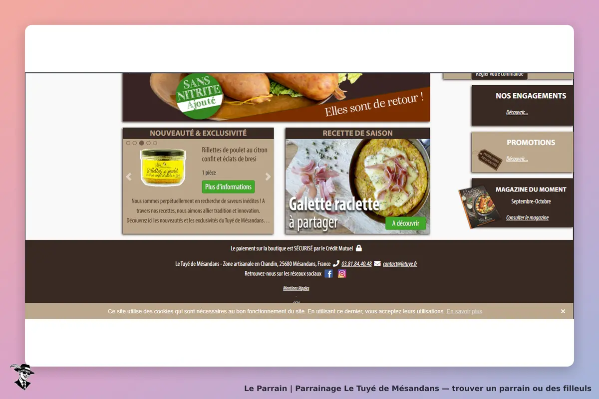 page officiel