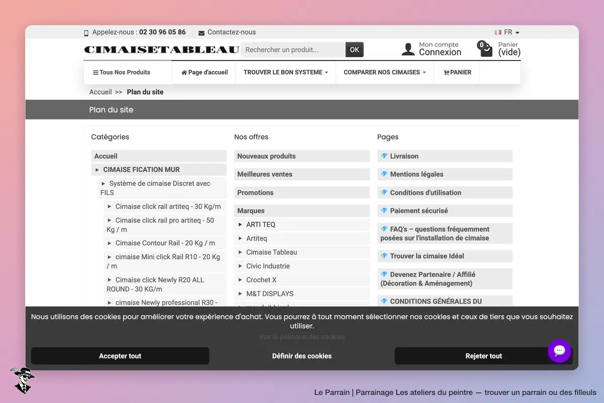 Capture d'écran de Les ateliers du peintre