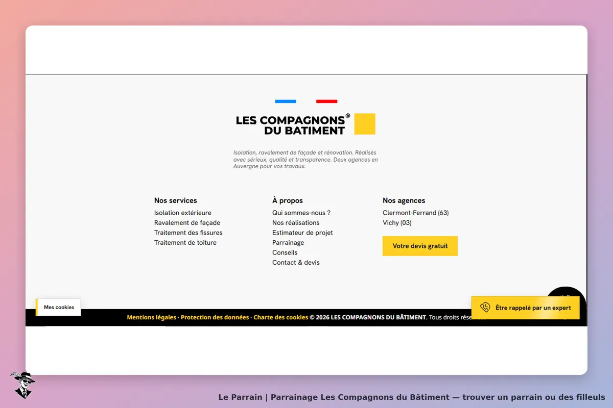 page oficiel
