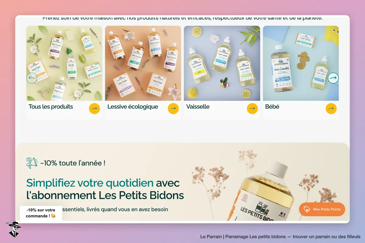 Capture d'écran de Les petits bidons