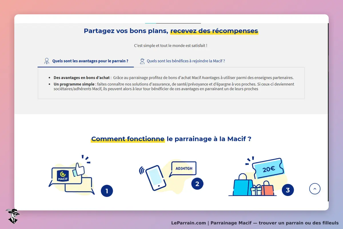 Macif : présentation du programme de parrainage avec avantages et étapes à suivre