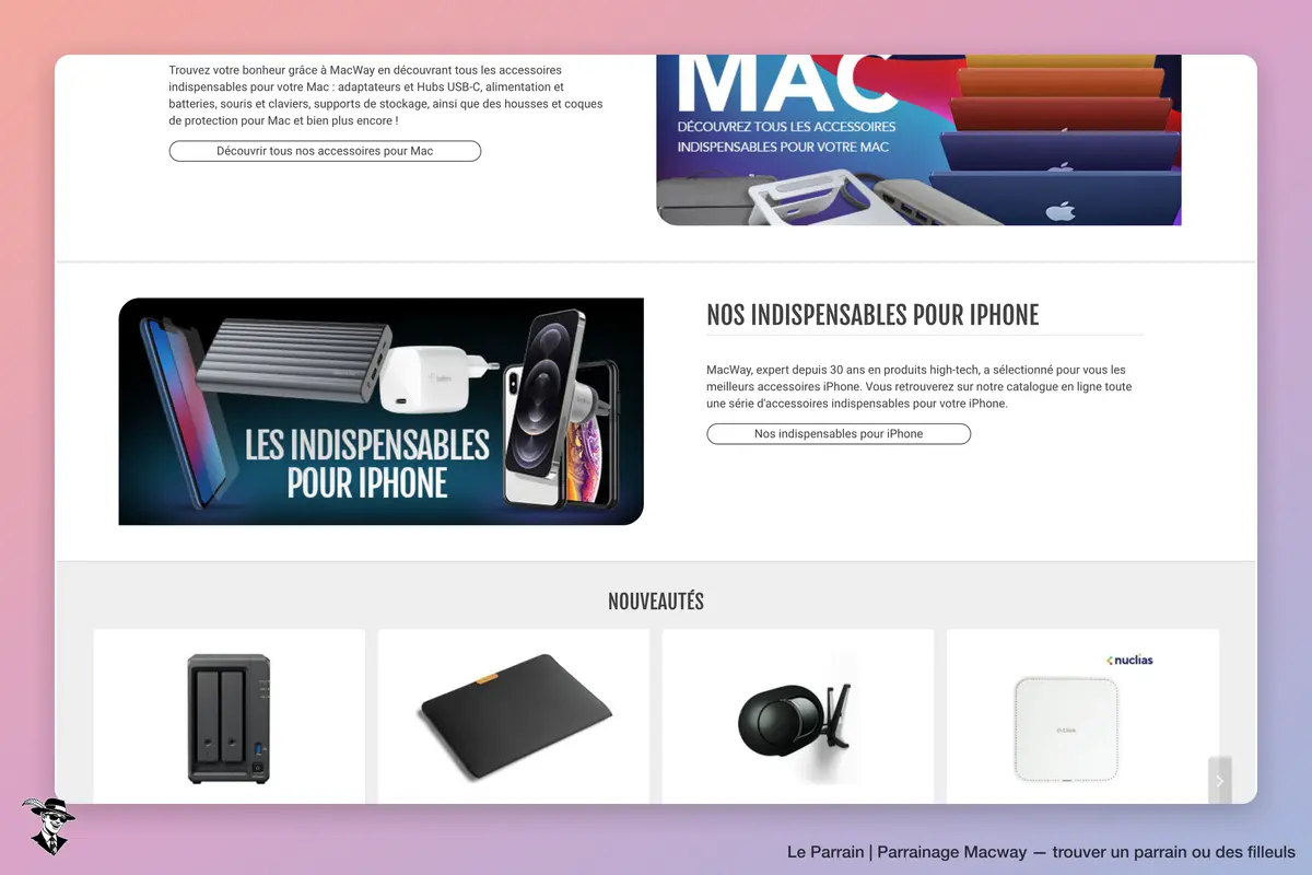 Capture d'écran de Macway
