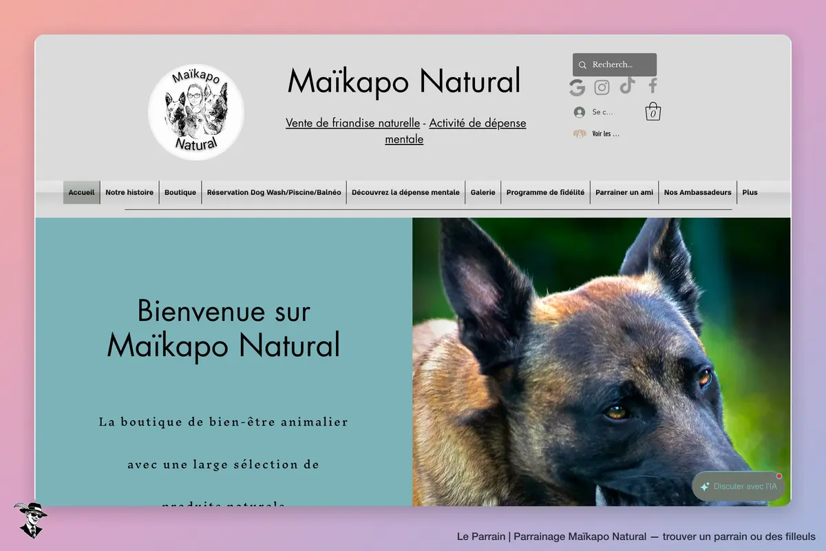 Capture d'écran de Maïkapo Natural