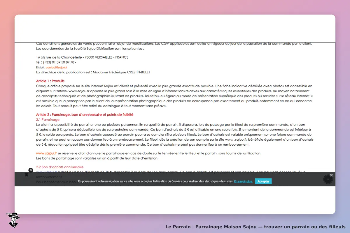 parrainage