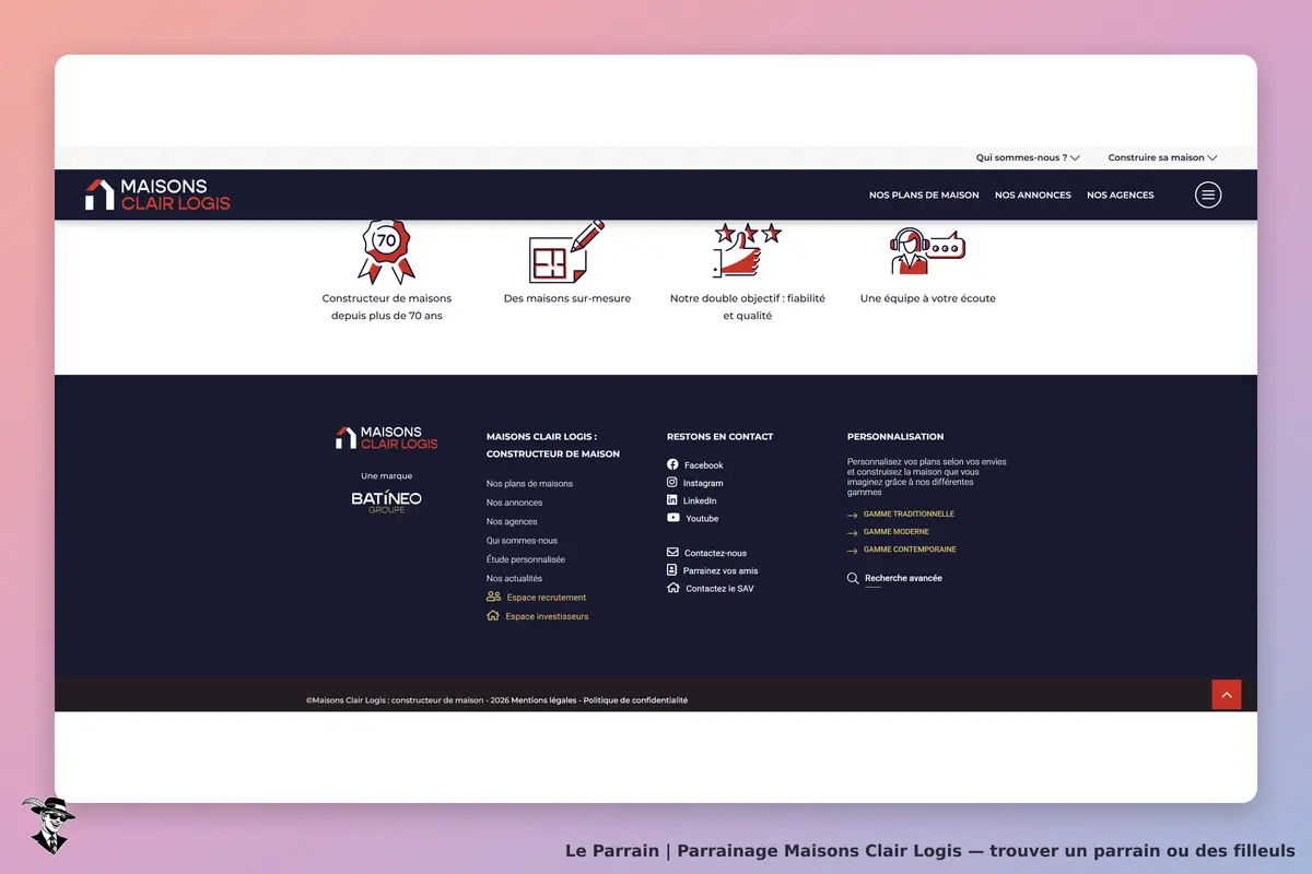 Page officiel