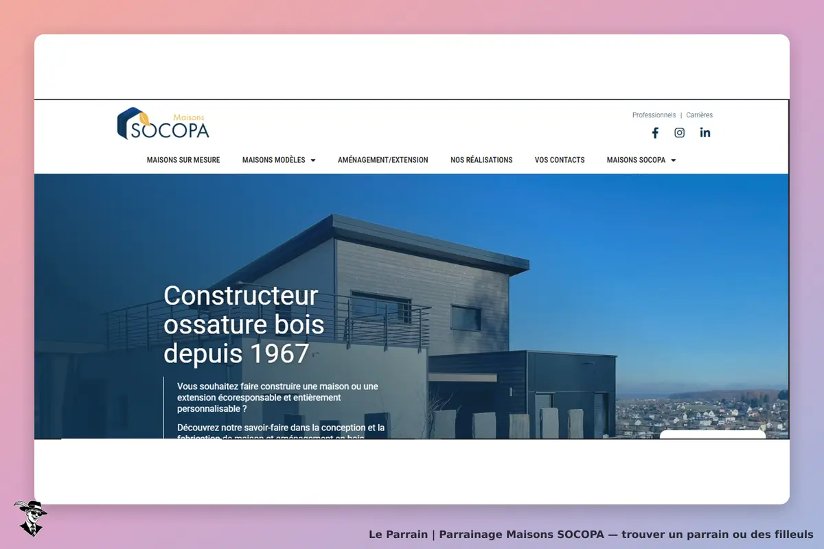 page oficiel