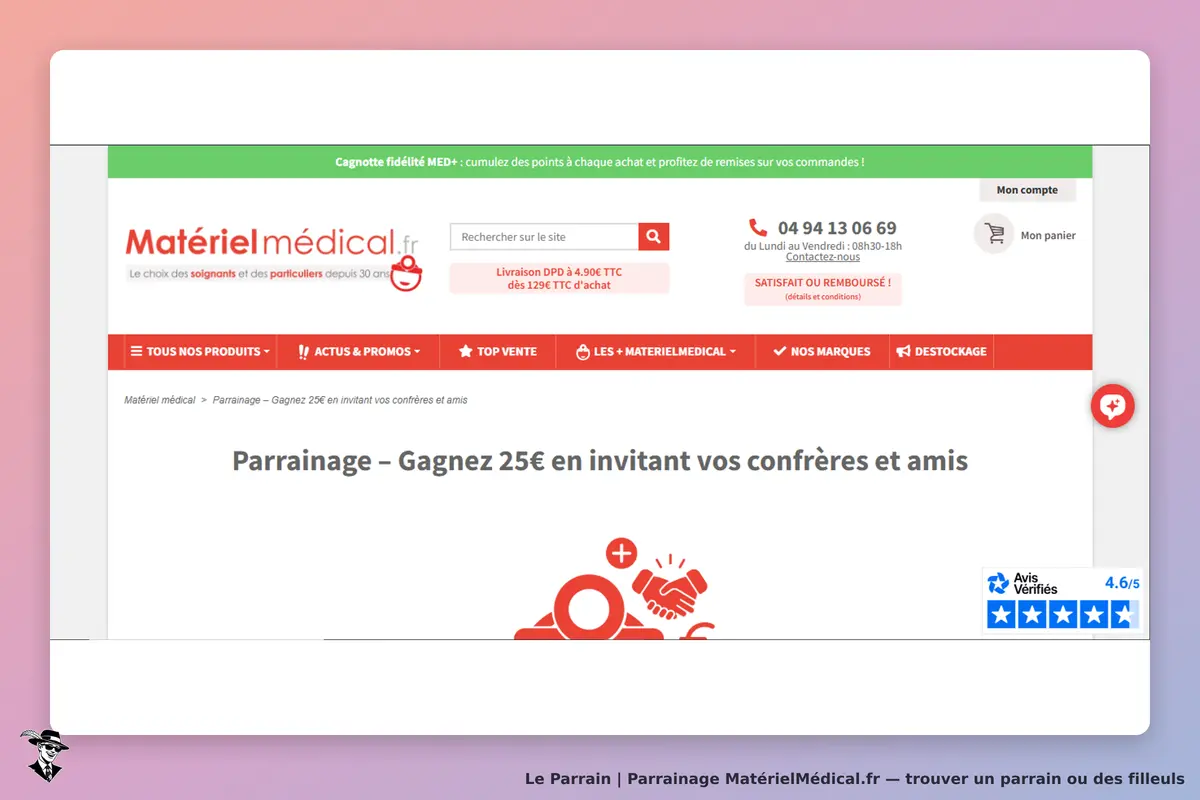 condition parrainage