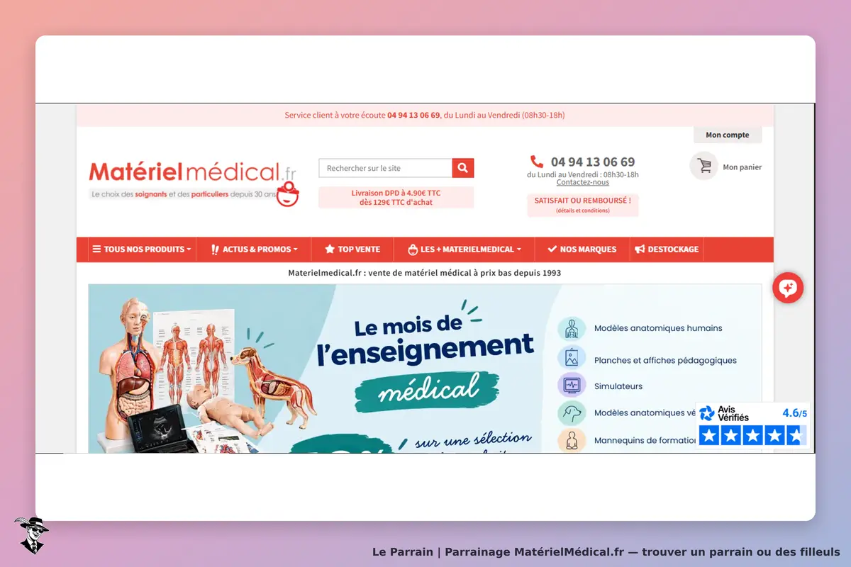 page oficiel